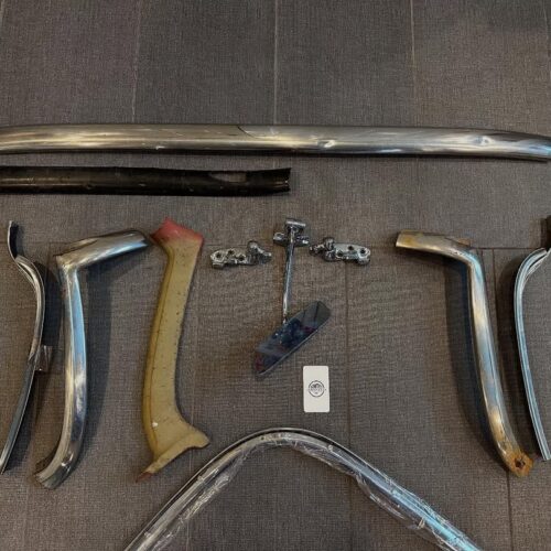 1961-1962 Chevy Impala Convertible Windshield & Trim Package