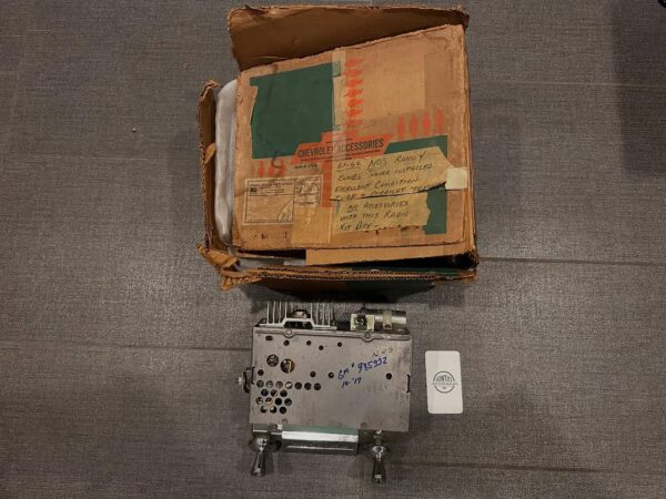 1961-62 Chevy Passenger Car Factory AM Radio