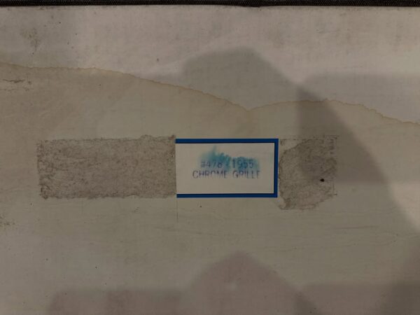 1955 Chevy Passenger Car Front Grill Chromed