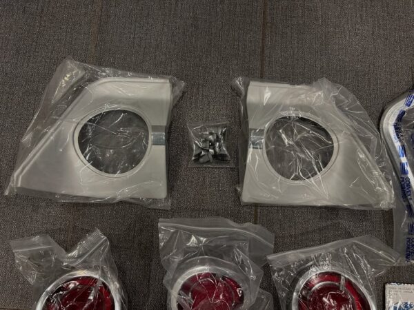 1962 Chevy Impala Tail Lights, Cove Trim, Cove Inserts