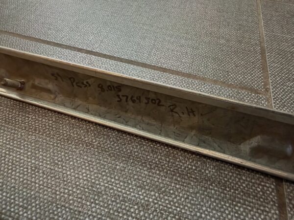 1959 Chevy Impala Eyebrow Moldings – Upper & Passenger Lower (NOS GM)