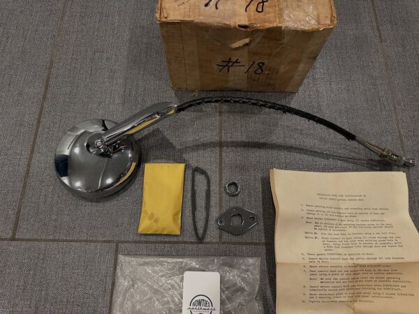 1966 Chevy Caprice Remote Mirror – NOS Original in Box