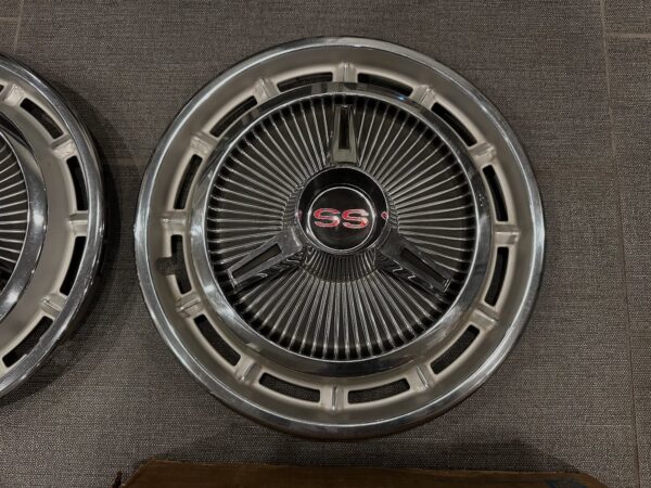 1966 Chevy Impala SS Hubcaps – NOS Original