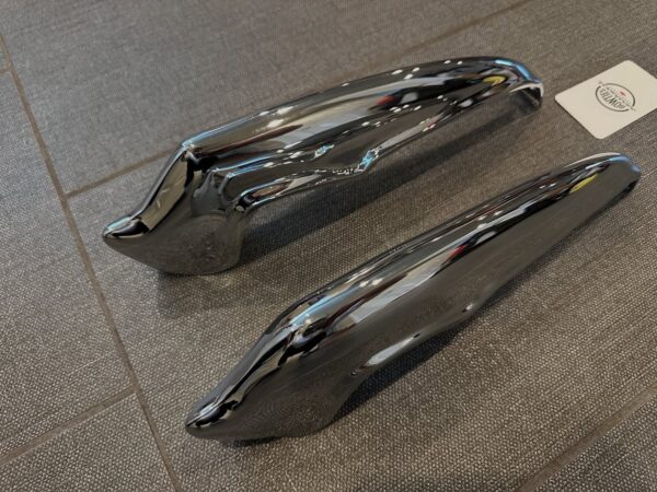 1966 Chevy Impala / Caprice Rear Bumper Guards – Original GM Restored