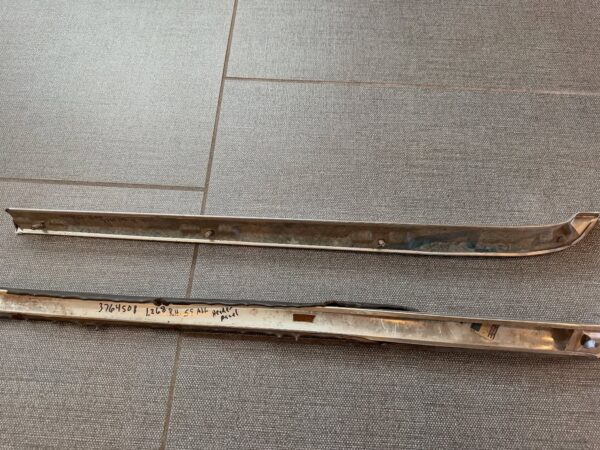 1959 Chevy Impala Eyebrow Moldings – Upper & Passenger Lower (NOS GM)