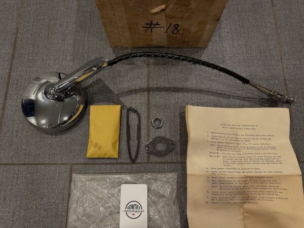 1966 Chevy Caprice Remote Mirror – NOS Original in Box