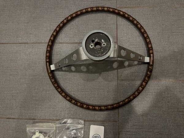 1964–1966 Chevy Impala Wood Steering Wheel – Original GM