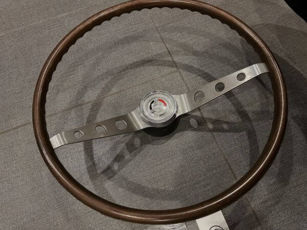 1964–1966 Chevy Impala Wood Steering Wheel – Original GM