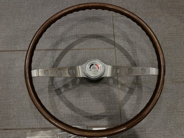 1964–1966 Chevy Impala Wood Steering Wheel – Original GM