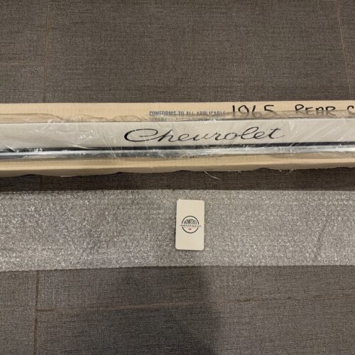 1965 Chevy Impala Rear Trunk Center Molding – Brand New Reproduction