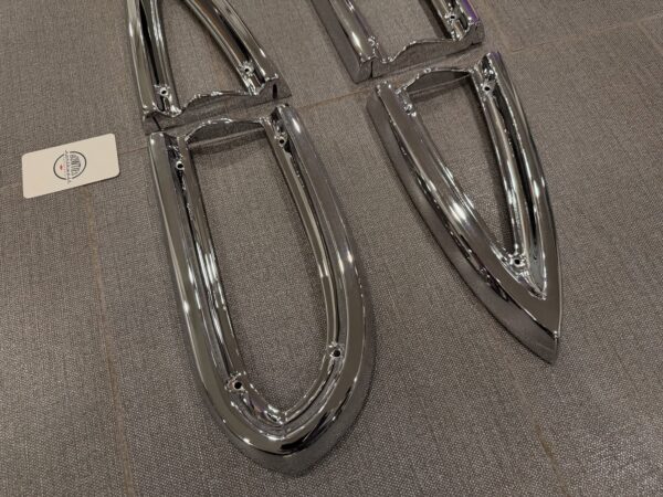 1959 Chevy Wagon / El Camino Tail Light Bezels – Original GM Restored (Set of 4)
Upgrade your classi