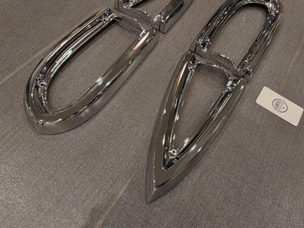 1959 Chevy Wagon / El Camino Tail Light Bezels – Original GM Restored (Set of 4)
Upgrade your classi