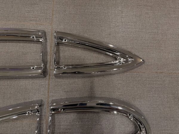 1959 Chevy Wagon / El Camino Tail Light Bezels – Original GM Restored (Set of 4)
Upgrade your classi