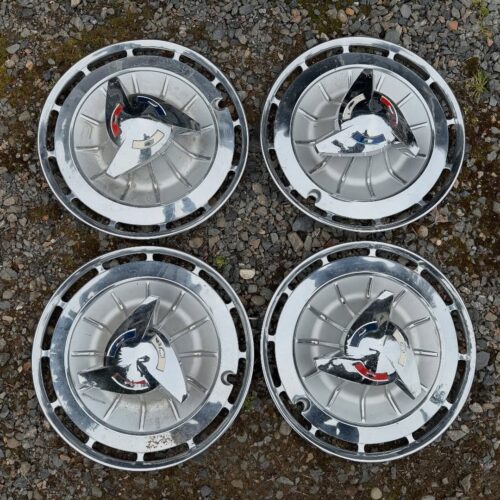 1962 Chevy Impala SS Hubcaps – OEM Style | Driver Quality | Set