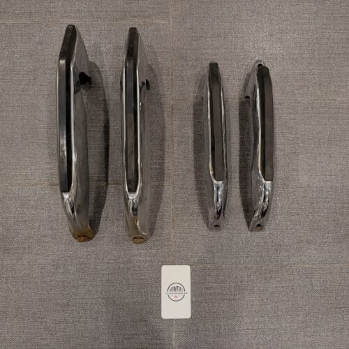 1967 Chevy Impala / Caprice Front & Rear Bumper Guards – Original GM with Hardware