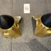 1961 Chevy Impala Grill Guard Ends – OEM Restored (Gold Plated)