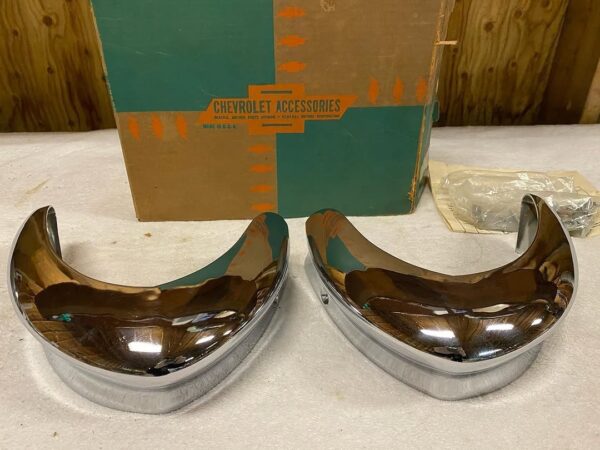 1956 Chevy Bel Air Rear Bumper Guards