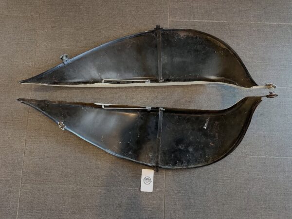 Chevy Impala OG Foxcraft Fender Skirts (CWS-58 Stamped)